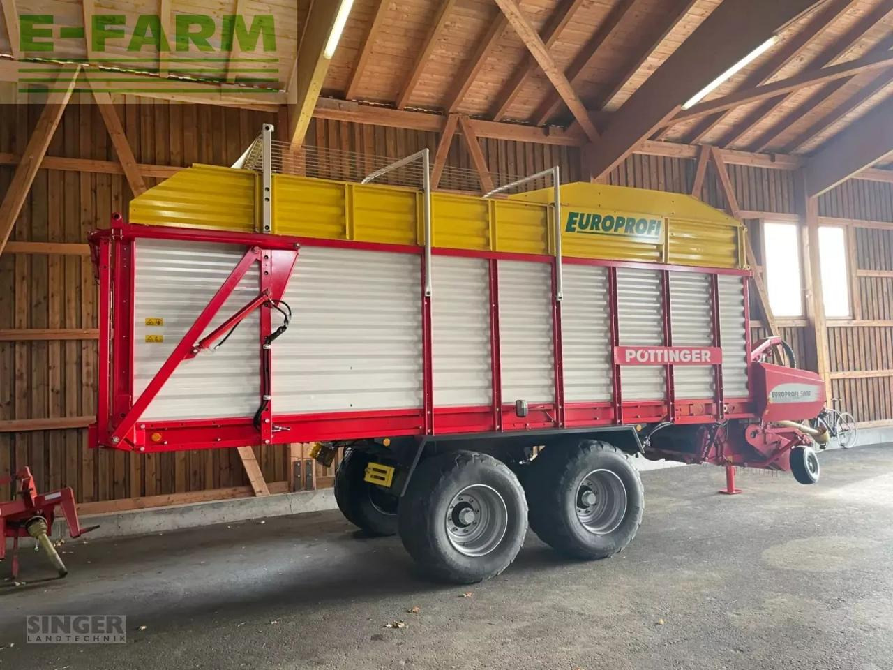 Pöttinger europrofi 5000 - Самозагружающийся прицеп: фото 3 Pöttinger europrofi 5000 - Самозагружающийся прицеп: фото 3