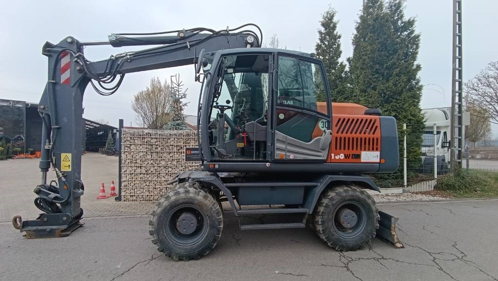 Atlas 160 W, Schnellwechsler OQ 70/55, Straßenzulassung - Колёсный экскаватор: фото 1 Atlas 160 W, Schnellwechsler OQ 70/55, Straßenzulassung - Колёсный экскаватор: фото 1