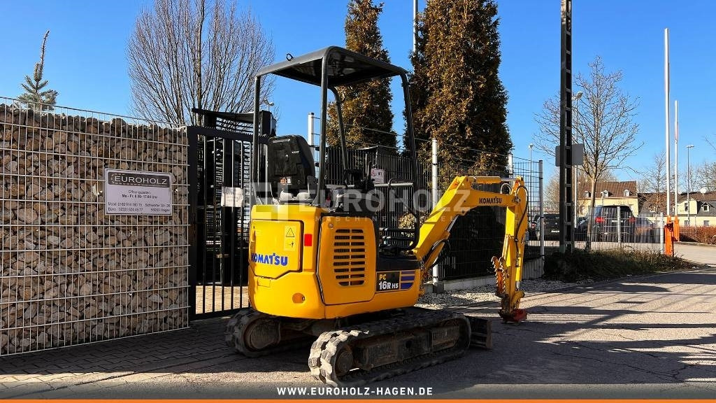 Komatsu Minibagger PC 16 R-3HS, Schnellwechsler MS01 - Мини-экскаватор: фото 4 Komatsu Minibagger PC 16 R-3HS, Schnellwechsler MS01 - Мини-экскаватор: фото 4