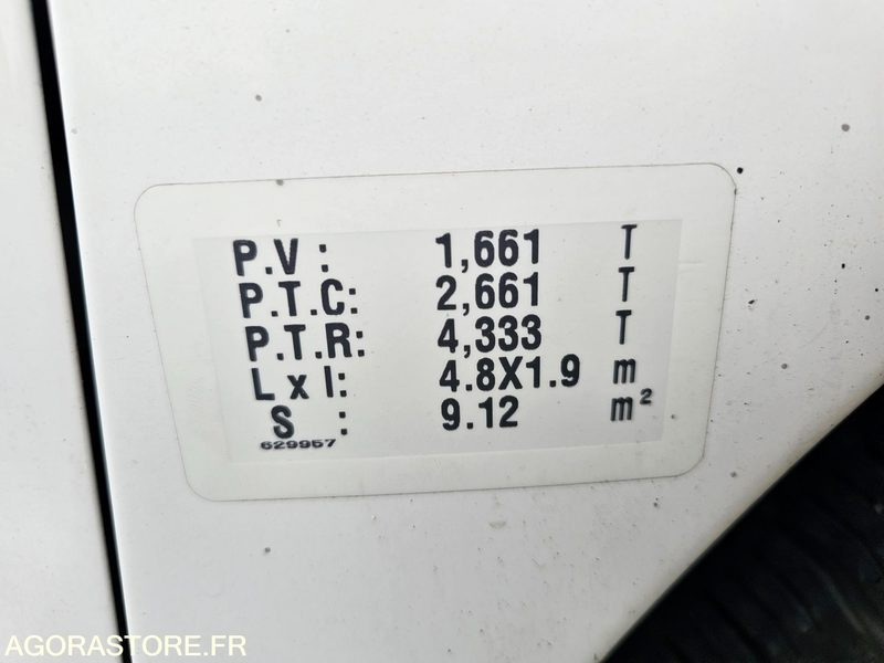 Цельнометаллический фургон CITROEN JUMPY - 2009 - 48351KM -AH794AJ: фото 20