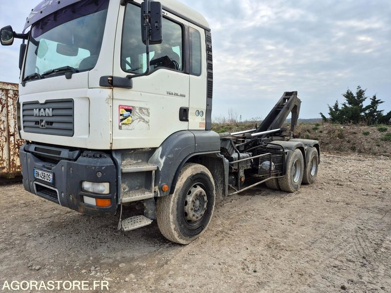 Camion Polybenne Man 6X4 - Крюковой мультилифт: фото 1 Camion Polybenne Man 6X4 - Крюковой мультилифт: фото 1