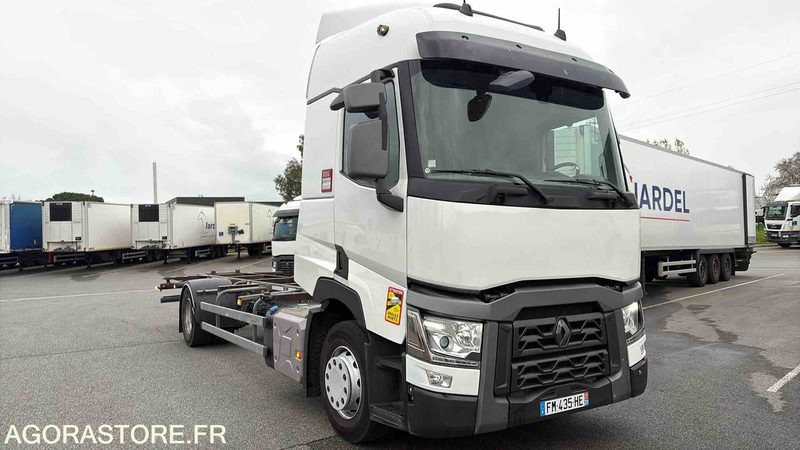 Renault T460 Porte-caisses mobiles - 2019 - 794994kms - FM-435-HE - Грузовик: фото 1 Renault T460 Porte-caisses mobiles - 2019 - 794994kms - FM-435-HE - Грузовик: фото 1