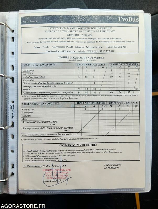 MERCEDES INTOURO N°093379 - Школьный автобус: фото 3 MERCEDES INTOURO N°093379 - Школьный автобус: фото 3