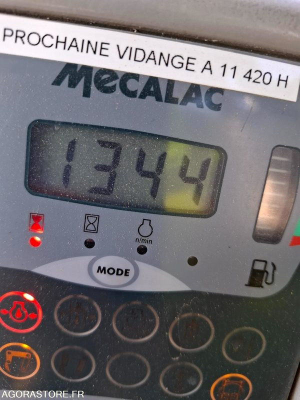 Экскаватор Pelle sur pneus MECALAC 12MTX - N° série  42770 - 2014 - 11400 heures: фото 7