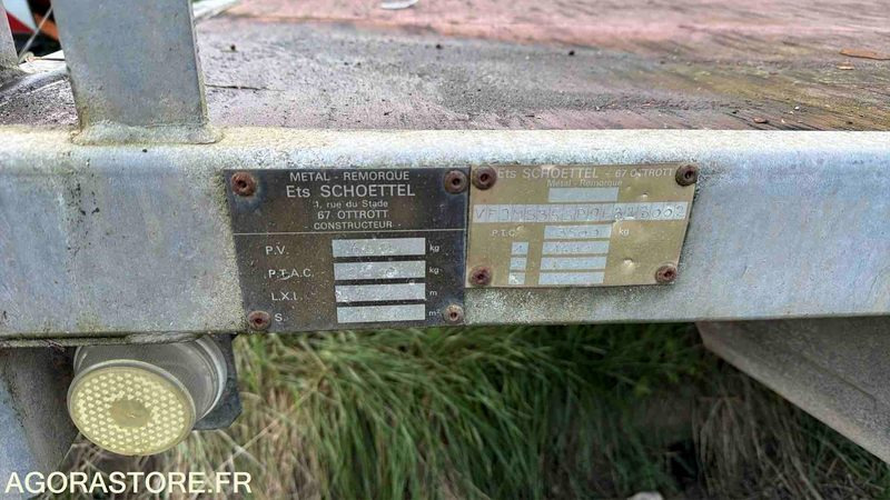 Remorque METAL REM. - 1996 - BC-495-PQ - Прицеп: фото 3 Remorque METAL REM. - 1996 - BC-495-PQ - Прицеп: фото 3