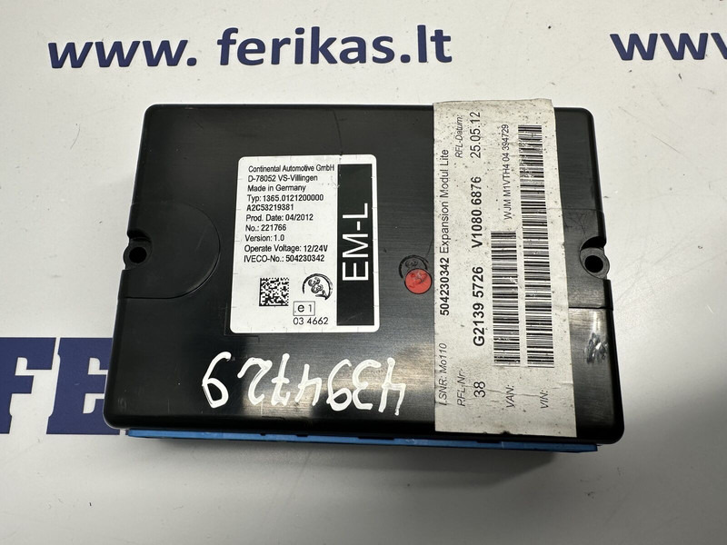 Iveco Eurocargo - Блок управления для Грузовиков: фото 2 Iveco Eurocargo - Блок управления для Грузовиков: фото 2