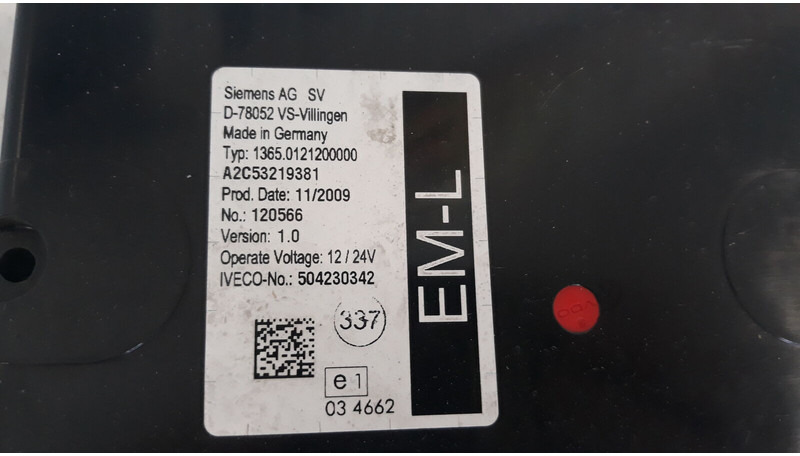 Iveco Eurocargo - Блок управления для Грузовиков: фото 1 Iveco Eurocargo - Блок управления для Грузовиков: фото 1