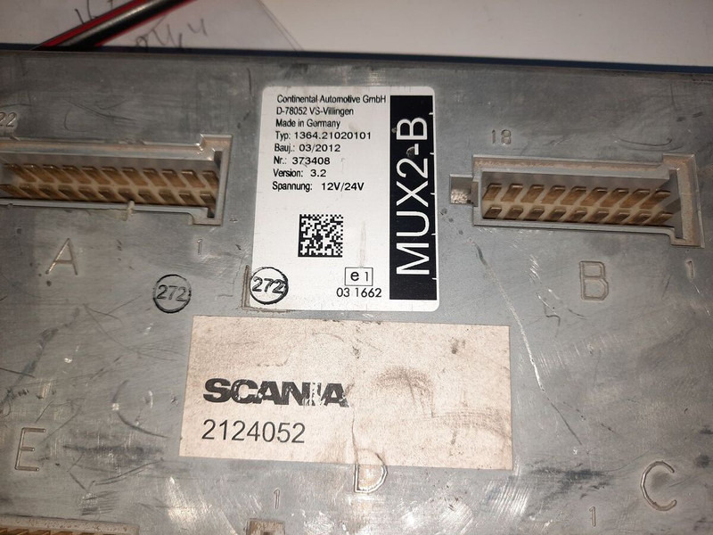 Scania MUX2-B MUX2-M.MUX2-B+/ ZR2-BS/ ZR2-BD - Блок управления: фото 1 Scania MUX2-B MUX2-M.MUX2-B+/ ZR2-BS/ ZR2-BD - Блок управления: фото 1