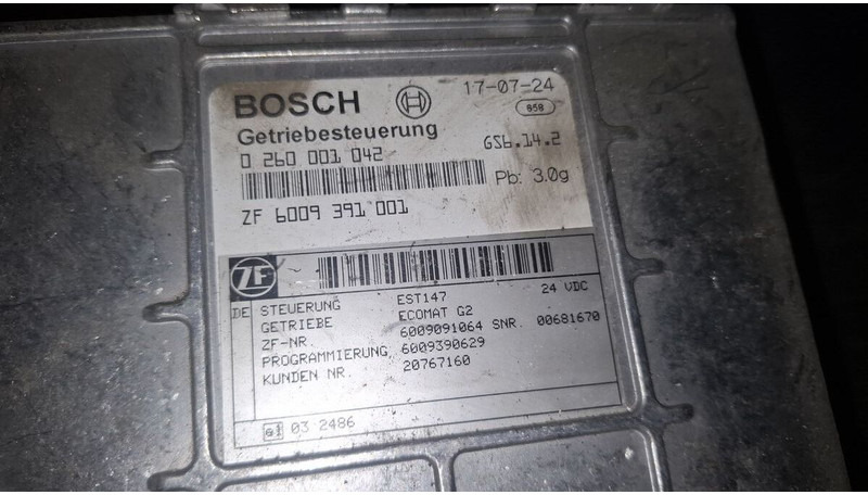 Scania кпп 602С .0260001031 . 032. 041. - Блок управления: фото 2 Scania кпп 602С .0260001031 . 032. 041. - Блок управления: фото 2