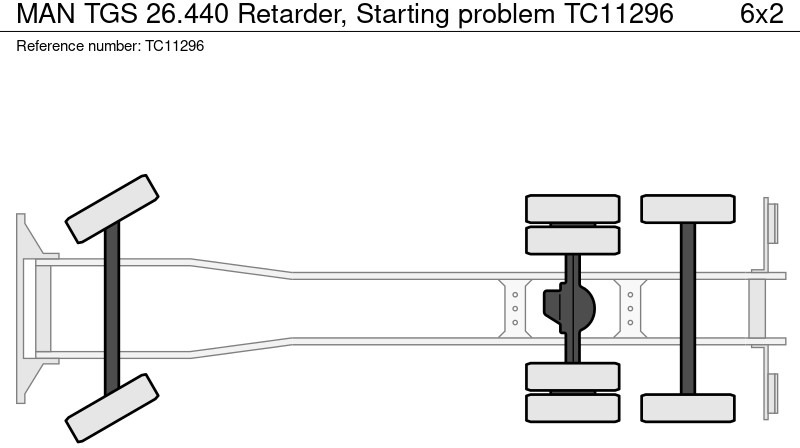 MAN TGS 26.440 Retarder, Start probleem - Грузовик-шасси: фото 4 MAN TGS 26.440 Retarder, Start probleem - Грузовик-шасси: фото 4