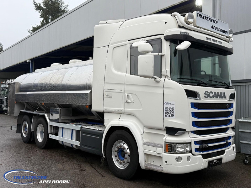 Scania R580 V8 Retarder, Stuuras, 15000 Liter roestvrijstalen tank - Грузовик-цистерна: фото 1 Scania R580 V8 Retarder, Stuuras, 15000 Liter roestvrijstalen tank - Грузовик-цистерна: фото 1