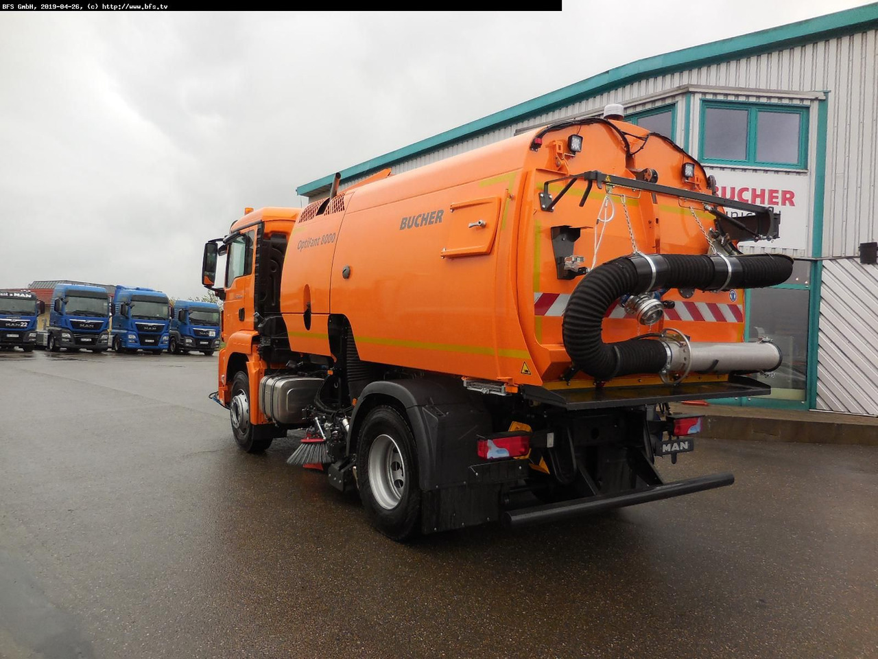 MAN TGS 18.420 4X2 BL Bucher OF 8000 TWIN beidseitig - Подметально-уборочная машина: фото 3 MAN TGS 18.420 4X2 BL Bucher OF 8000 TWIN beidseitig - Подметально-уборочная машина: фото 3