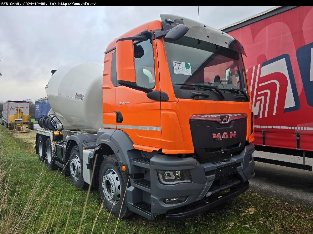 MAN TGS (TG3) 32.400 8x4 BB CH Betonmischer Stetter - Автобетоносмеситель: фото 1 MAN TGS (TG3) 32.400 8x4 BB CH Betonmischer Stetter - Автобетоносмеситель: фото 1