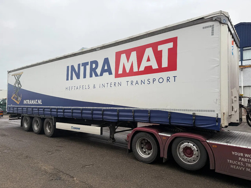 Krone SD - 3 AXLE + ALU BORDEN + SLIDING ROOF - Тентованный полуприцеп: фото 2 Krone SD - 3 AXLE + ALU BORDEN + SLIDING ROOF - Тентованный полуприцеп: фото 2