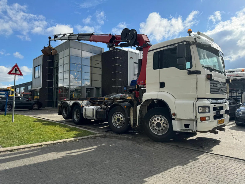 MAN TGA 35.440 8X2 - EURO 4 + HMF 2620K-RC 2018! + REMOTE + HYDRAUTO CABLE LIFT + LIFTING AXLE - Тросовый мультилифт, Автоманипулятор: фото 2 MAN TGA 35.440 8X2 - EURO 4 + HMF 2620K-RC 2018! + REMOTE + HYDRAUTO CABLE LIFT + LIFTING AXLE - Тросовый мультилифт, Автоманипулятор: фото 2