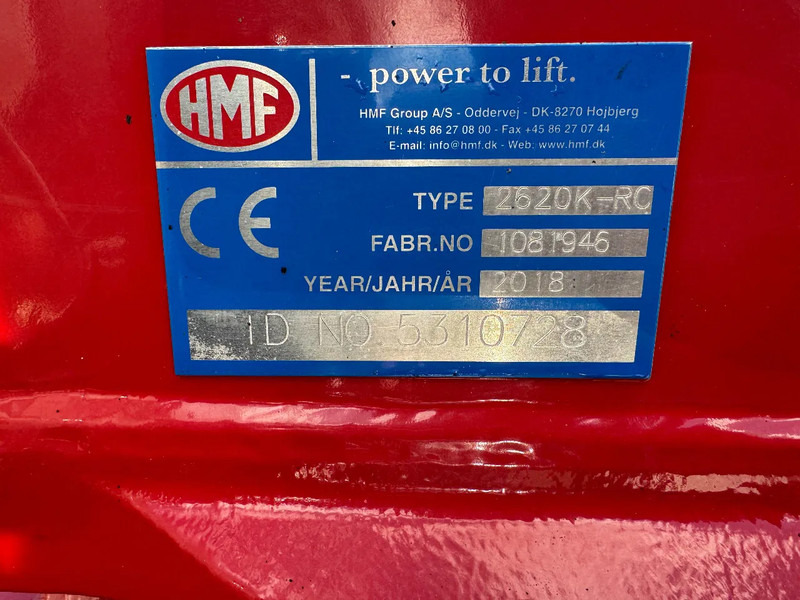 Тросовый мультилифт, Автоманипулятор MAN TGA 35.440 8X2 - EURO 4 + HMF 2620K-RC 2018! + REMOTE + HYDRAUTO CABLE LIFT + LIFTING AXLE: фото 7 Тросовый мультилифт, Автоманипулятор MAN TGA 35.440 8X2 - EURO 4 + HMF 2620K-RC 2018! + REMOTE + HYDRAUTO CABLE LIFT + LIFTING AXLE: фото 7