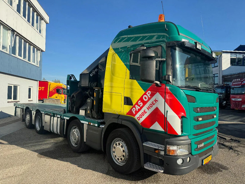 Автоманипулятор Scania G440 8X2 EURO 6 HMF 8520 + REMOTE CONTROL TWISTLOCKS: фото 11