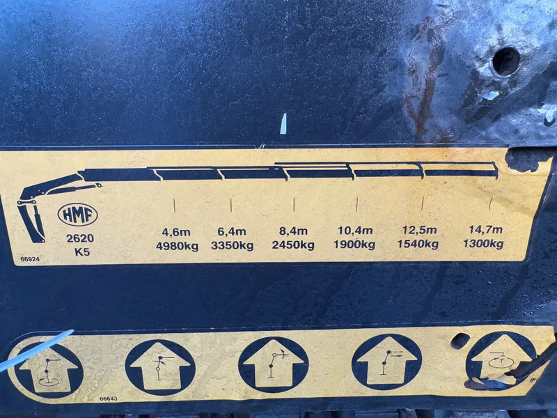 Автоманипулятор Scania P450 6X2 - EURO 6 + HMF 2620-K5 + REMOTE + LIFT AXLE: фото 8