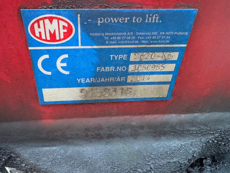 Автоманипулятор Scania P450 6X2 - EURO 6 + HMF 2620-K5 + REMOTE + LIFT AXLE: фото 12