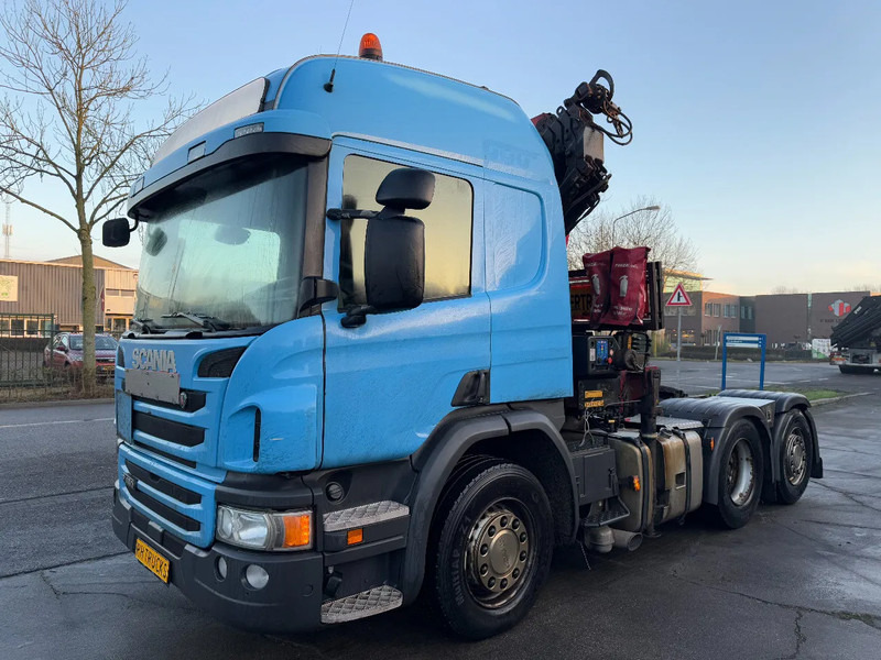 Автоманипулятор Scania P450 6X2 - EURO 6 + HMF 2620-K5 + REMOTE + LIFT AXLE: фото 13