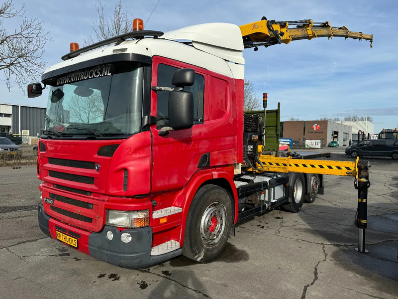 Scania P380 6X2 HIAB 288 + REMOTE CONTROL + PLATEAU - Тягач: фото 2 Scania P380 6X2 HIAB 288 + REMOTE CONTROL + PLATEAU - Тягач: фото 2