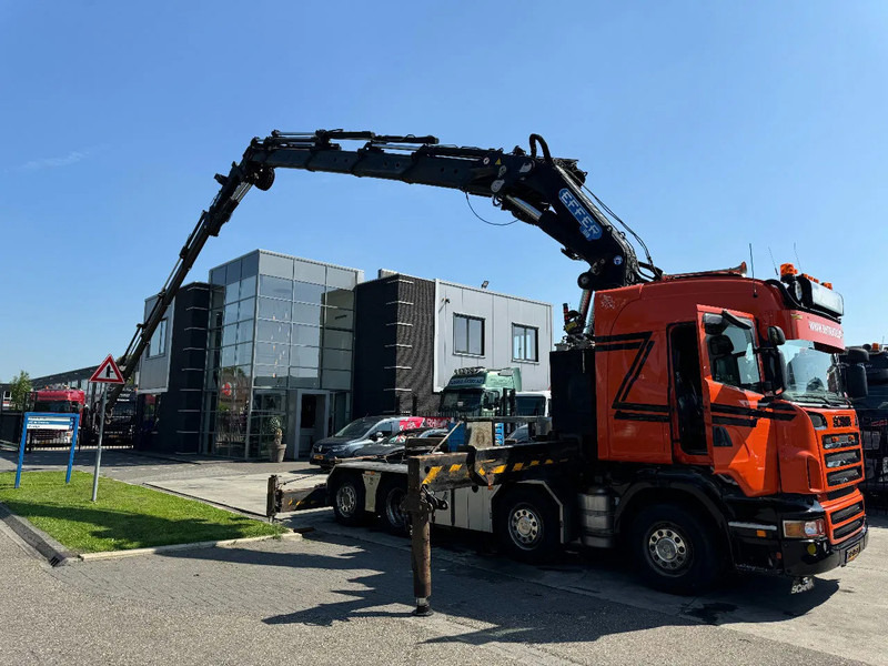Scania R560 V8 8X2 + EFFER CRANE 1550 6S + FLYJIP 6XHYDR + REMOTE + WINCH - Тягач: фото 4 Scania R560 V8 8X2 + EFFER CRANE 1550 6S + FLYJIP 6XHYDR + REMOTE + WINCH - Тягач: фото 4