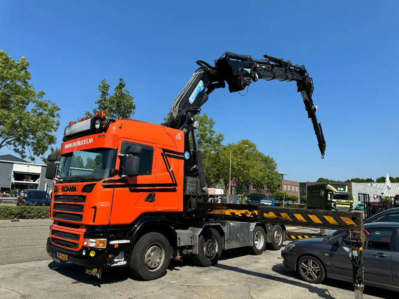 Scania R560 V8 8X2 + EFFER CRANE 1550 6S + FLYJIP 6XHYDR + REMOTE + WINCH - Тягач: фото 2 Scania R560 V8 8X2 + EFFER CRANE 1550 6S + FLYJIP 6XHYDR + REMOTE + WINCH - Тягач: фото 2