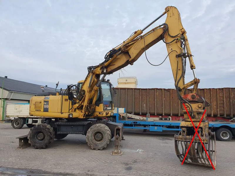 Komatsu PW180-7K - Колёсный экскаватор: фото 2 Komatsu PW180-7K - Колёсный экскаватор: фото 2