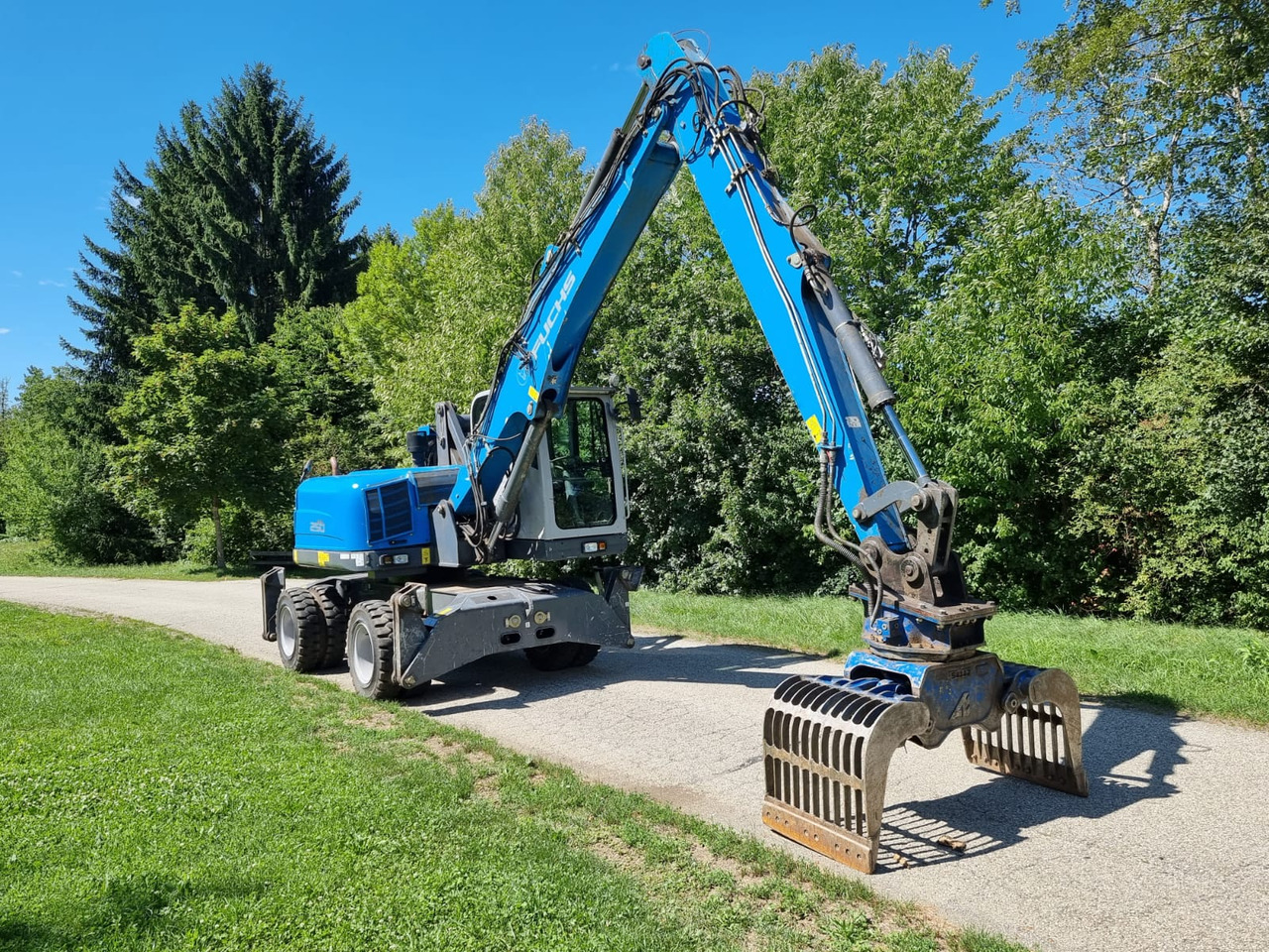 FUCHS MHL 250 - Колёсный экскаватор: фото 4 FUCHS MHL 250 - Колёсный экскаватор: фото 4