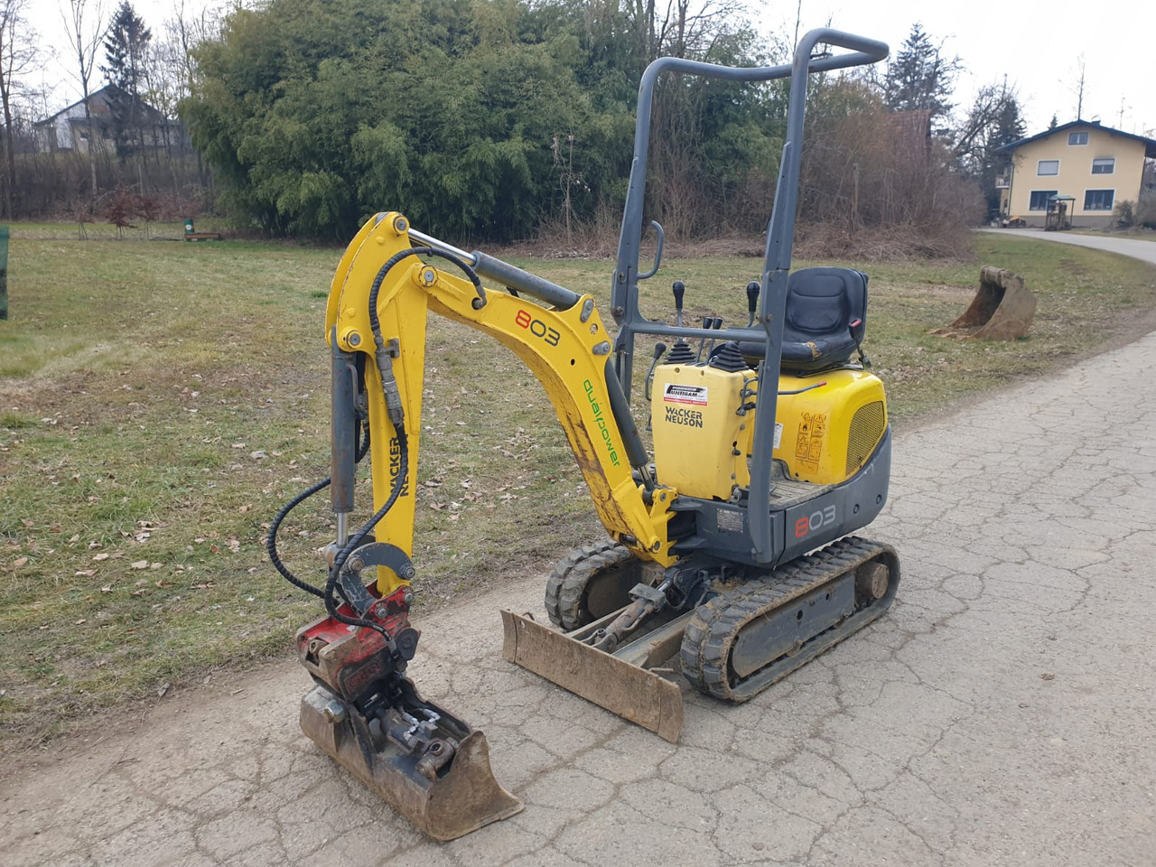 Wacker Neuson 803 - Мини-экскаватор: фото 3 Wacker Neuson 803 - Мини-экскаватор: фото 3