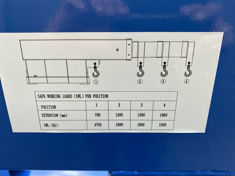 Погрузочно-разгрузочная техника TR heftruck verreiker shovel HIJS JIB, LASTARM 4750kg verstelbare JIP: фото 9 Погрузочно-разгрузочная техника TR heftruck verreiker shovel HIJS JIB, LASTARM 4750kg verstelbare JIP: фото 9