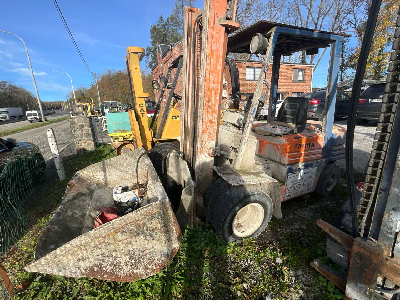 1992 TOYOTA 625FDF25 FORKLIFT - Вилочный погрузчик: фото 2 1992 TOYOTA 625FDF25 FORKLIFT - Вилочный погрузчик: фото 2