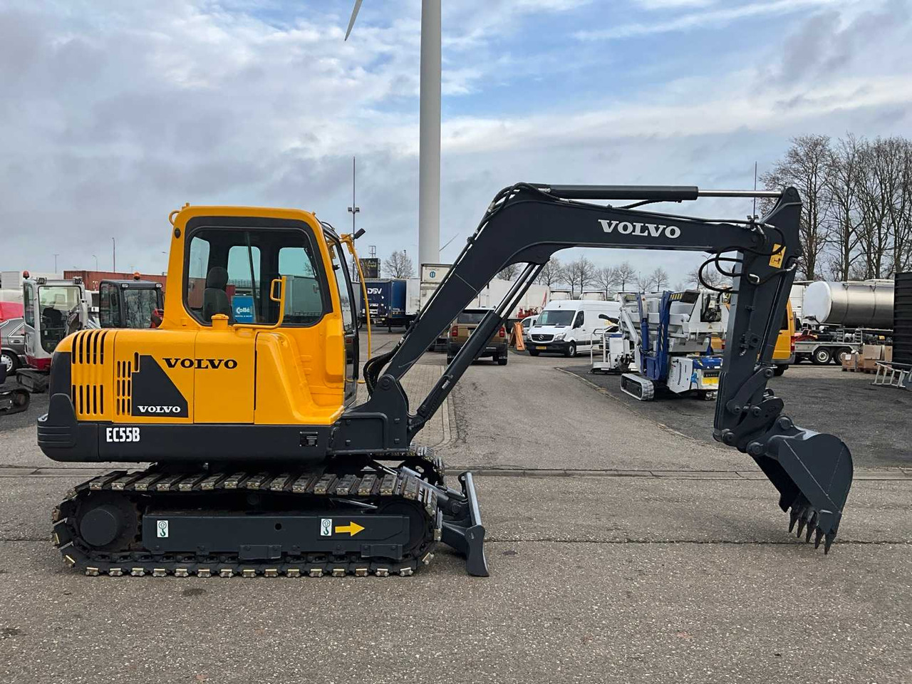 Экскаватор 2012 VOLVO EC55B MIDI EXCAVATOR: фото 6