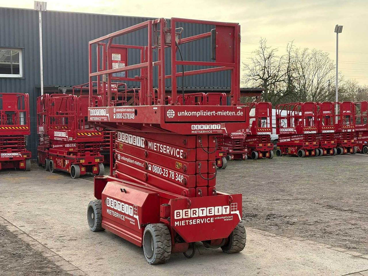 Подъёмник H.A.B. - S 142-12 E2WD - AERIAL WORK PLATFORMS - 2012: фото 9