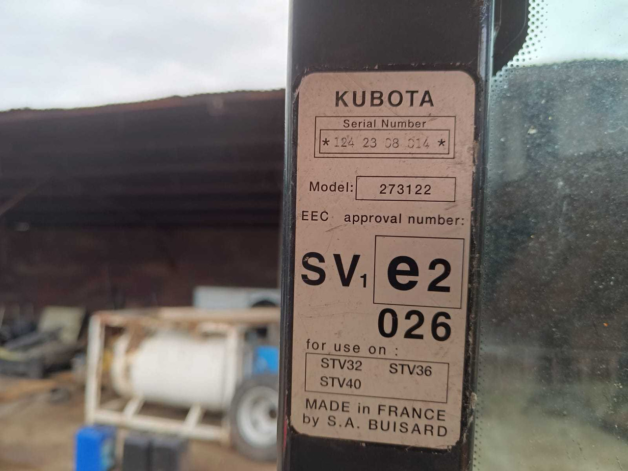 Трактор KUBOTA - STV40 - 4-WHEEL DRIVE TRACTOR: фото 11 Трактор KUBOTA - STV40 - 4-WHEEL DRIVE TRACTOR: фото 11