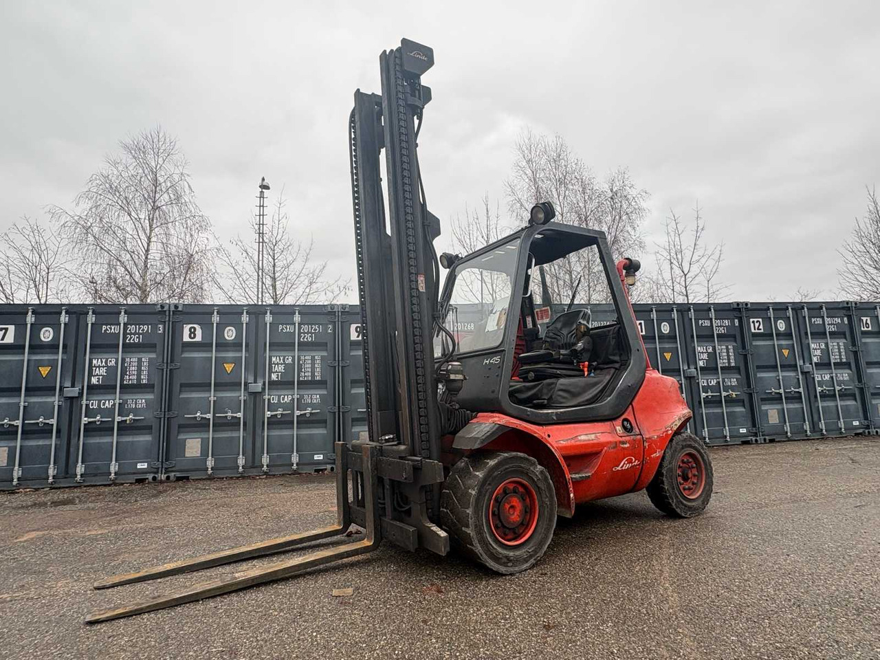 LINDE H80T-03 – FORKLIFT (2004) - Вилочный погрузчик: фото 1 LINDE H80T-03 – FORKLIFT (2004) - Вилочный погрузчик: фото 1