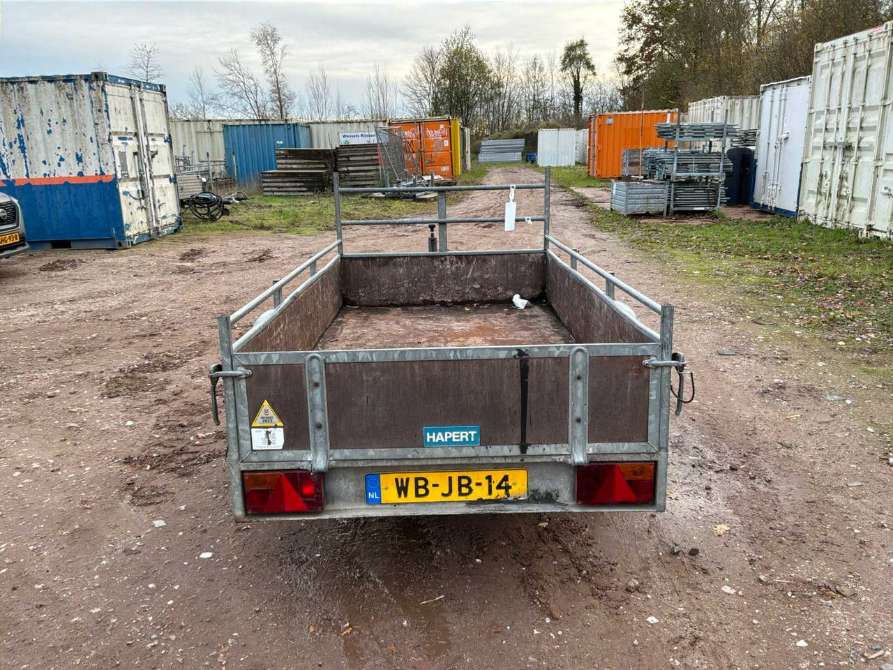 2001 HAPERT TRAILER - Прицеп: фото 4 2001 HAPERT TRAILER - Прицеп: фото 4