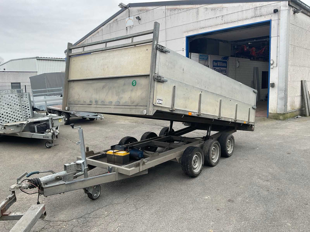 2009 DELVAN REM3500/3 TIPPER TRAILER - Прицеп: фото 1 2009 DELVAN REM3500/3 TIPPER TRAILER - Прицеп: фото 1