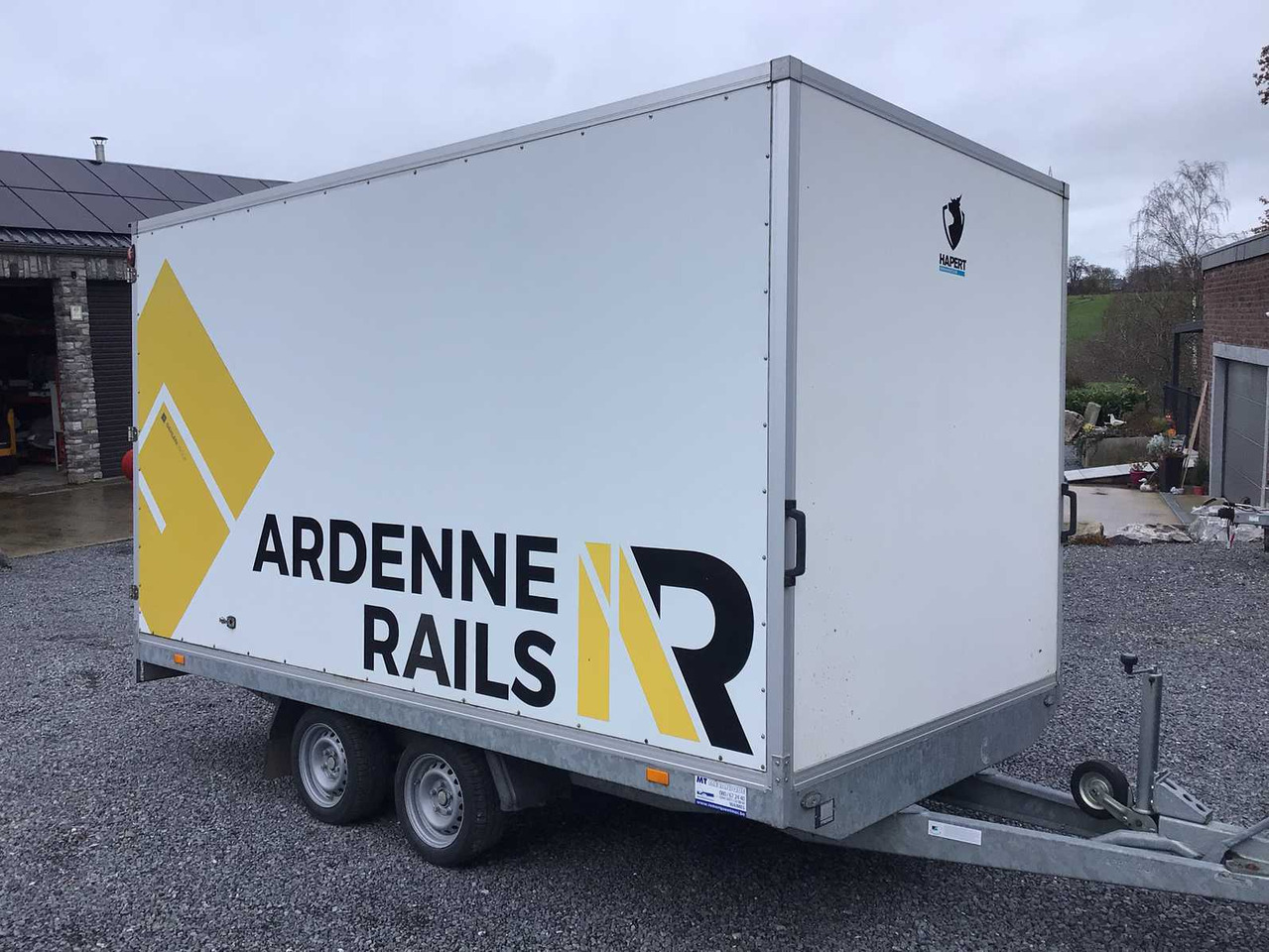 HAPERT - CLOSED - 2019 - FWD - CAR TRAILER - Прицеп: фото 5 HAPERT - CLOSED - 2019 - FWD - CAR TRAILER - Прицеп: фото 5