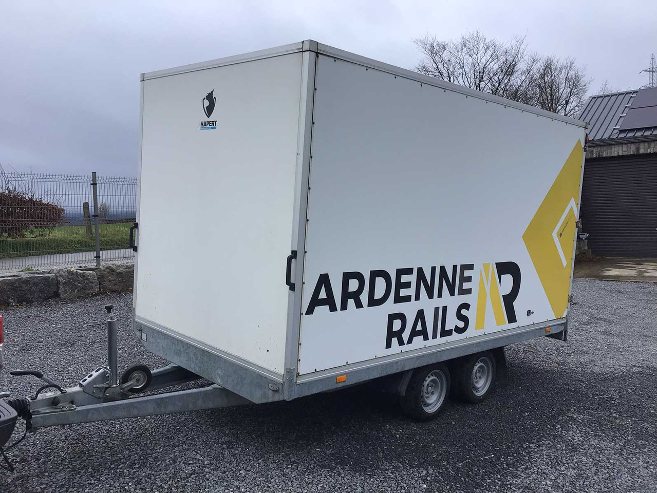 HAPERT - CLOSED - 2019 - FWD - CAR TRAILER - Прицеп: фото 2 HAPERT - CLOSED - 2019 - FWD - CAR TRAILER - Прицеп: фото 2