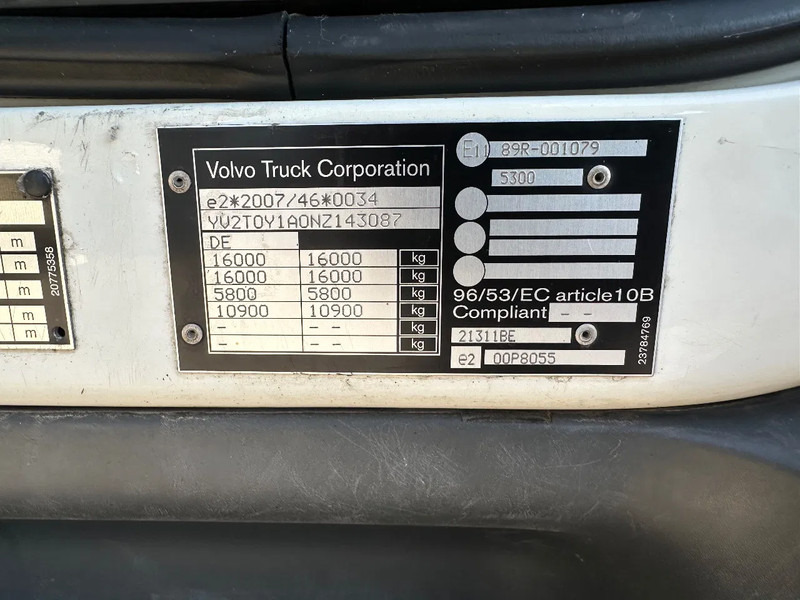 Грузовик-шасси Volvo FL FL280.16 EURO6. 2022. , OPRIJWAGEN. NIEUWE OPBOUW!: фото 10 Грузовик-шасси Volvo FL FL280.16 EURO6. 2022. , OPRIJWAGEN. NIEUWE OPBOUW!: фото 10