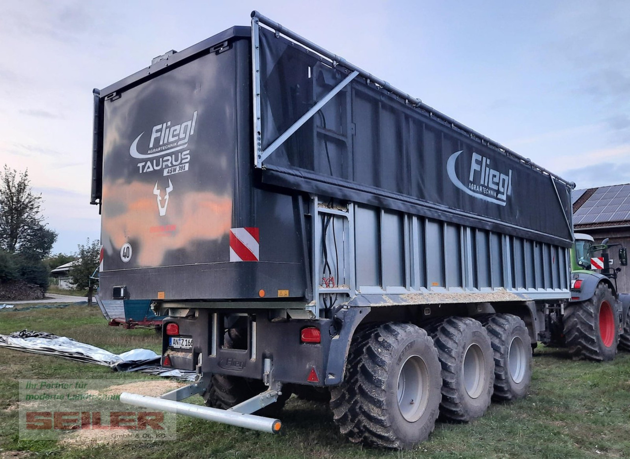 Fliegl ASW 391 TAURUS FOX 50m³ + elektr. ZWL + ISOBUS + Top Lift Light - Самозагружающийся прицеп: фото 1 Fliegl ASW 391 TAURUS FOX 50m³ + elektr. ZWL + ISOBUS + Top Lift Light - Самозагружающийся прицеп: фото 1