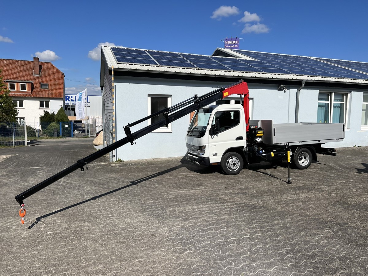 FUSO 3S15 Alu Pritsche Ladekran 34S 3 x hydr. - Малотоннажный бортовой грузовик: фото 4 FUSO 3S15 Alu Pritsche Ladekran 34S 3 x hydr. - Малотоннажный бортовой грузовик: фото 4