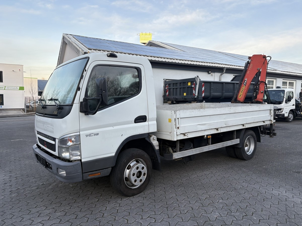 FUSO FUSO 7C18 Canter Pritsche 3.8m Kran 2x hydr. - Малотоннажный бортовой грузовик: фото 3 FUSO FUSO 7C18 Canter Pritsche 3.8m Kran 2x hydr. - Малотоннажный бортовой грузовик: фото 3