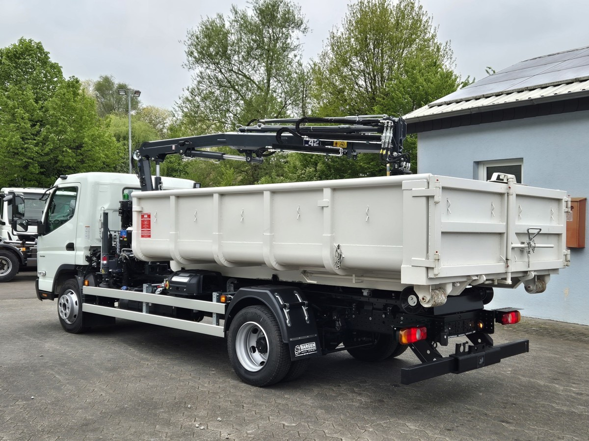 FUSO FUSO 9C18 City Abrollkipper + Ladekran m.Greifer - Крюковой мультилифт, Автоманипулятор: фото 3 FUSO FUSO 9C18 City Abrollkipper + Ladekran m.Greifer - Крюковой мультилифт, Автоманипулятор: фото 3