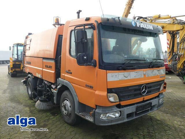 Mercedes-Benz 1018 Atego 4x2, Faun Viatec, Viajet 5R, Klima - Подметально-уборочная машина: фото 1 Mercedes-Benz 1018 Atego 4x2, Faun Viatec, Viajet 5R, Klima - Подметально-уборочная машина: фото 1