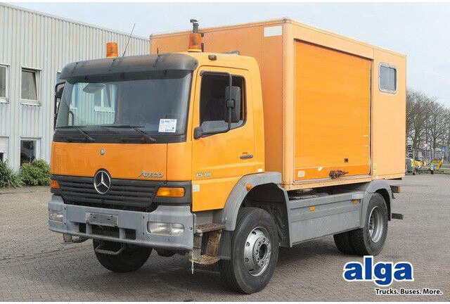 Mercedes-Benz 1518 A Atego 4X4, Klima, AHK, Allrad, Rolltor - Грузовик с закрытым кузовом: фото 1 Mercedes-Benz 1518 A Atego 4X4, Klima, AHK, Allrad, Rolltor - Грузовик с закрытым кузовом: фото 1