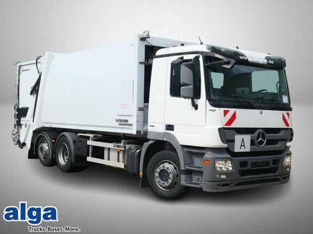 Mercedes-Benz 2532 L Actros 6x2, Faun, Variopress II 524,Klima - Мусоровоз: фото 1 Mercedes-Benz 2532 L Actros 6x2, Faun, Variopress II 524,Klima - Мусоровоз: фото 1