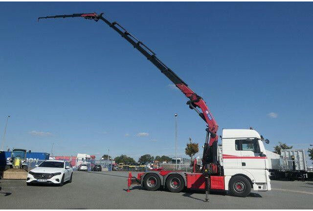 MAN 28.500 TGX 6X2-2 BLS, Kran HMF 5020-K6, Funk,23m - Тягач: фото 2 MAN 28.500 TGX 6X2-2 BLS, Kran HMF 5020-K6, Funk,23m - Тягач: фото 2