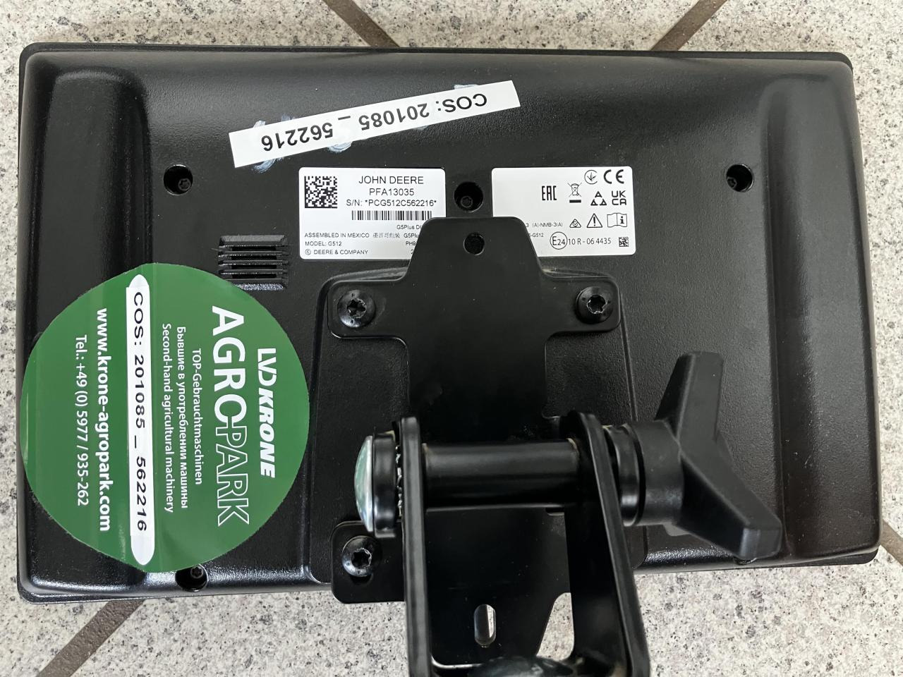 John Deere G5 Plus Zusatzdisplay - Система навигации для Сельскохозяйственной техники: фото 3 John Deere G5 Plus Zusatzdisplay - Система навигации для Сельскохозяйственной техники: фото 3